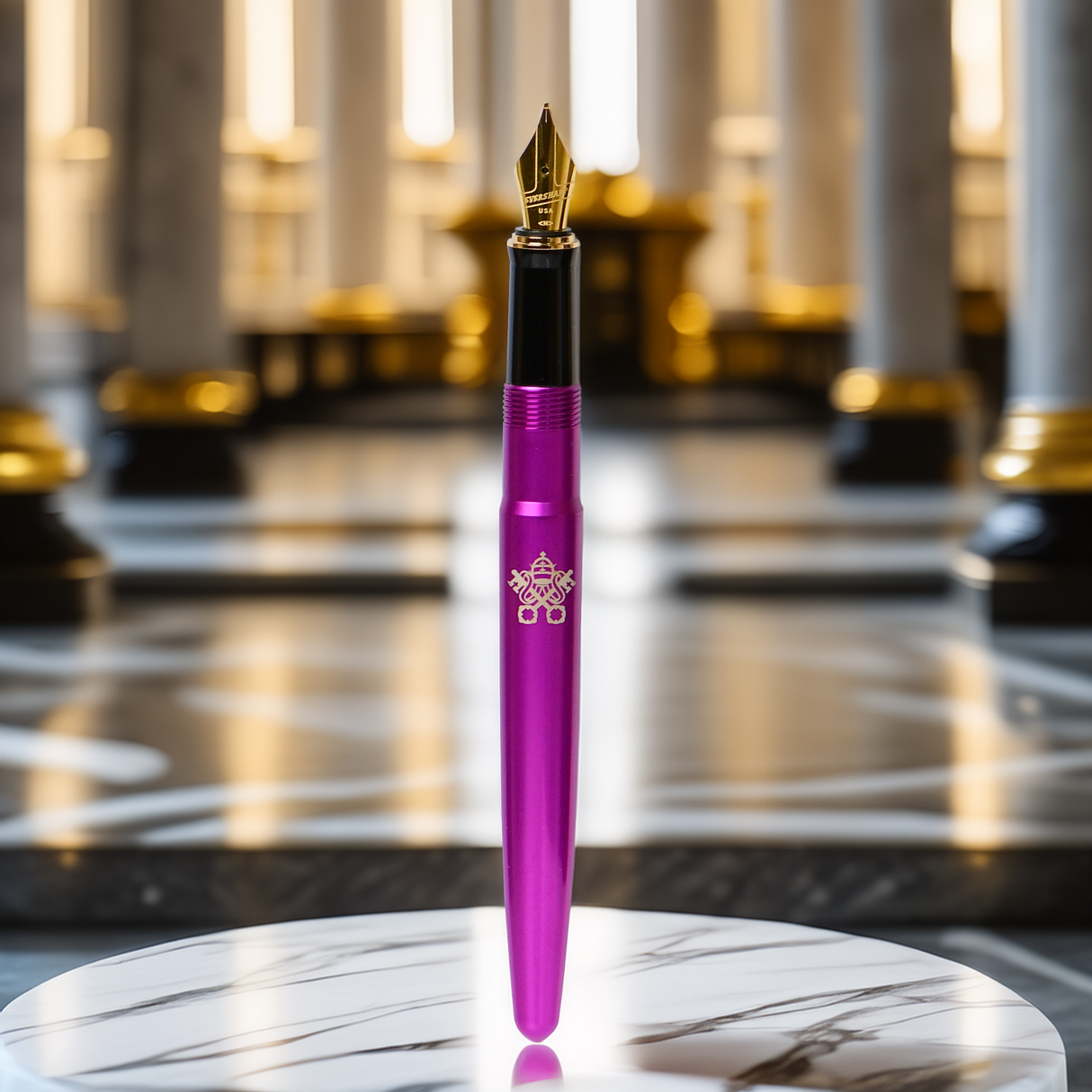 Wahl Eversharp Skyline Vatican Purple Fountain Pen Collection