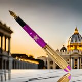 Wahl Eversharp Skyline Vatican Purple Fountain Pen Collection