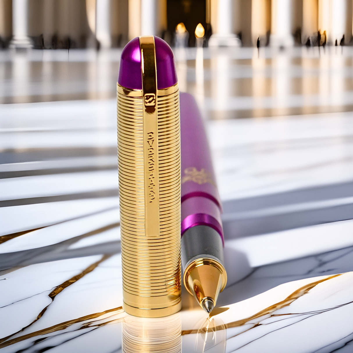 Wahl Eversharp Skyline Vatican Purple Fountain Pen Collection