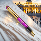 Wahl Eversharp Skyline Vatican Purple Fountain Pen Collection