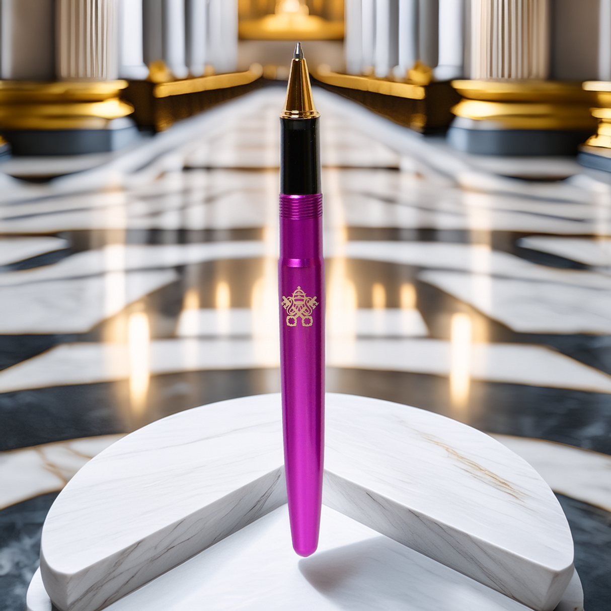 Wahl Eversharp Skyline Vatican Purple rollerball Pen Collection