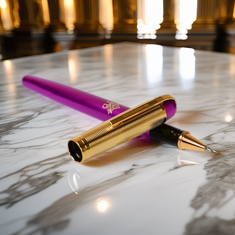 Wahl Eversharp Skyline Vatican Purple rollerball Pen Collection