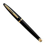 Waterman Carène Black Gold Trim Fountain Pen (18kt Nib)