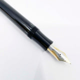 Montblanc Agatha Christie Sterling Silver Limited Edition Fountain Pen - Fine 18kt Gold Nib