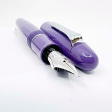 Sailor King of Pens Purple Urushi Ebonite Bespoke Special Edition Fountain Pen - Naginata Togi Medium Fine 21kt Gold Nib