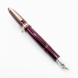 Montblanc Meisterstuck Bordeaux Resin #146 LeGrand Fountain Pen - Extra Fine 14kt Gold Nib