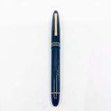 OMAS Ogiva Black  Museum of Modern Art New York Fountain Pen -  Semi-Flex Medium 18kt Gold Nib