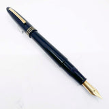 OMAS Ogiva Black  Museum of Modern Art New York Fountain Pen -  Semi-Flex Medium 18kt Gold Nib