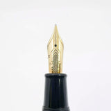 OMAS Ogiva Black  Museum of Modern Art New York Fountain Pen -  Semi-Flex Medium 18kt Gold Nib