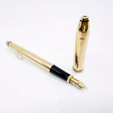 Cross Townsend 18kt Gold-Filled Fountain Pen - Made in USA - Fine 18kt Gold  Nib