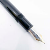 Montblanc #147 Traveler Black Resin CARTRIDGE-FILL LeGrand Meisterstuck Fountain Pen - Fine 14kt Gold Nib