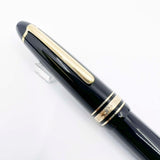 Montblanc #147 Traveler Black Resin CARTRIDGE-FILL LeGrand Meisterstuck Fountain Pen - Fine 14kt Gold Nib