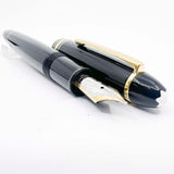 Montblanc #147 Traveler Black Resin CARTRIDGE-FILL LeGrand Meisterstuck Fountain Pen - Fine 14kt Gold Nib