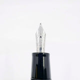Delta  Original DolceVita Mid-Size,  .925 Sterling Silver Trim Fountain Pen -  Broad 18kt Gold Nib