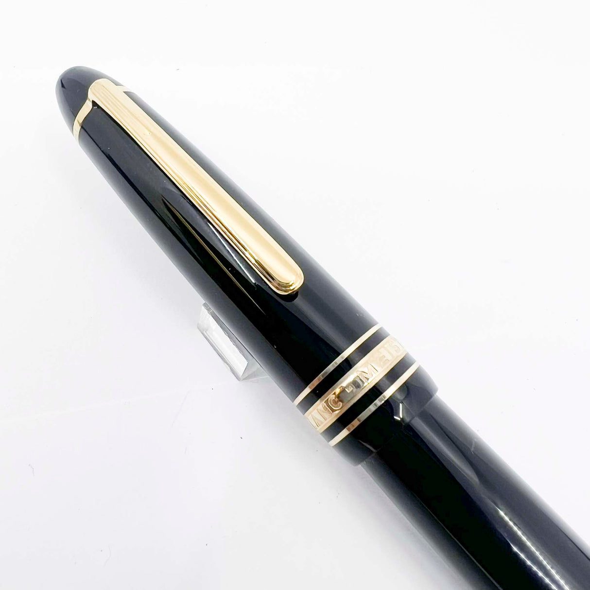 Montblanc Meisterstuck Black Resin #146 LeGrand Fountain Pen  - Extra Fine 14kt  Gold Nib