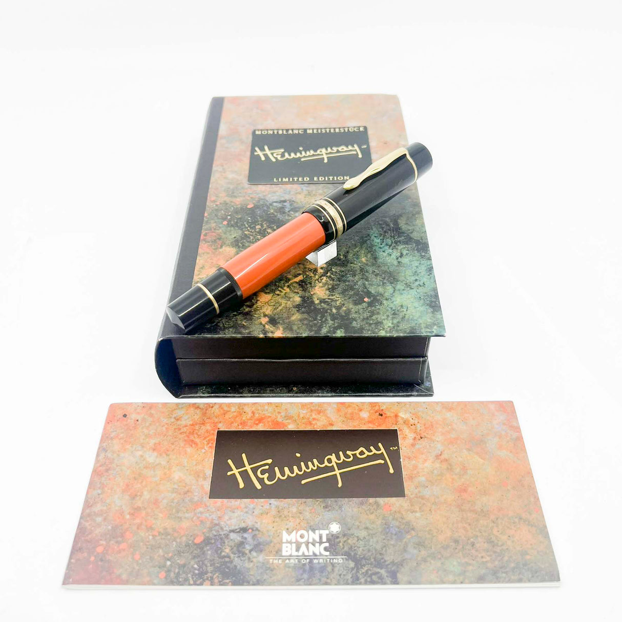 Montblanc Ernest Hemingway Writer Series Limited Edition Fountain Pen - Fine 18kt Gold Nib