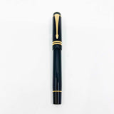 Parker Duofold Centennial (Largest) Black  Fountain Pen - Extra Fine 18kt Gold Nib (Circa 1997)