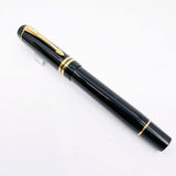 Parker Duofold Centennial (Largest) Black  Fountain Pen - Extra Fine 18kt Gold Nib (Circa 1997)