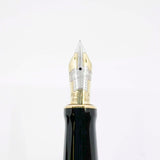 Parker Duofold Centennial (Largest) Black  Fountain Pen - Extra Fine 18kt Gold Nib (Circa 1997)