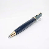 Pelikan K800 Ballpoint Pen - Black Barrel/Green Striped Cap
