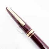 Montblanc #144R Bordeaux Resin Classique Fountain Pen - Fine 14kt Gold Nib