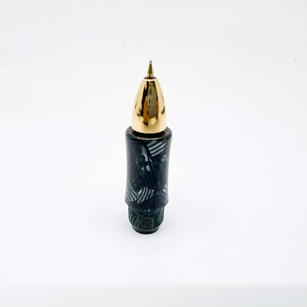 Rotring (German for "Red Ring")  Tintenkuli "1928" Celluloid Limited Edition Fountain Pen Celebrating 70 Years of Rotring Pen Production - Medium 18kt Gold Nib + an Interchangeable Stylographic Tubular Point