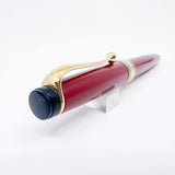 Aurora Optima Solid Burgundy Auroloide Ballpoint Pen Circa 2000