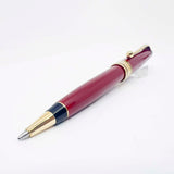 Aurora Optima Solid Burgundy Auroloide Ballpoint Pen Circa 2000
