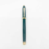 Cross Townsend Marbled Green & Black Lacquered Rollerball - Made in USA