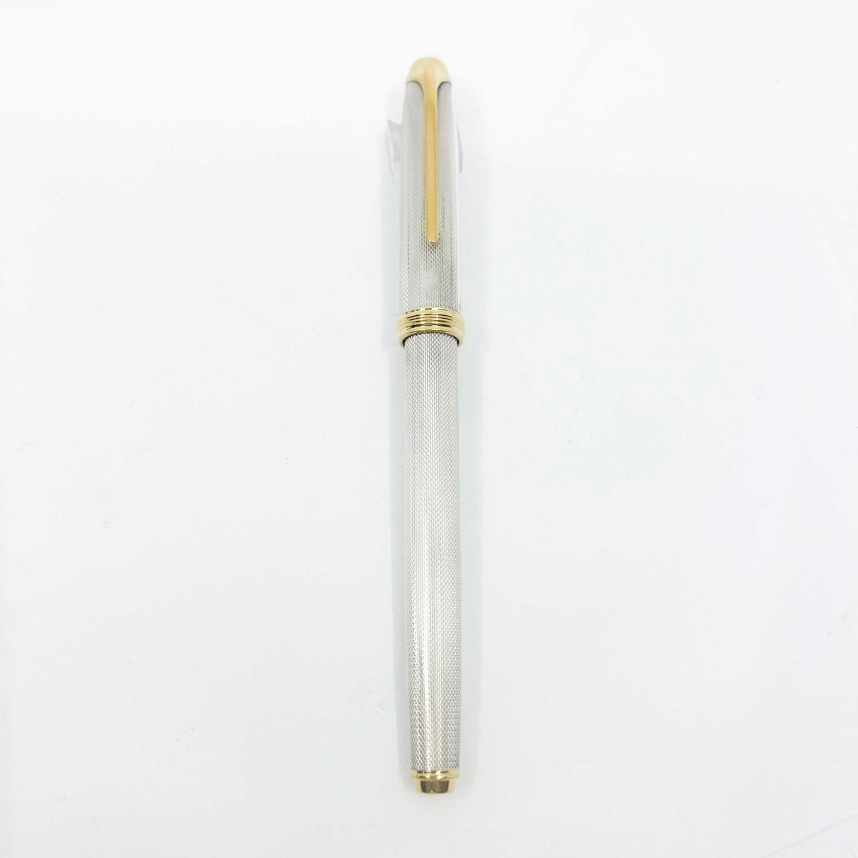 Cross Pinnacle Sterling Silver Barleycorn Rollerball - Made in USA Circa 1999