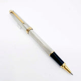 Cross Pinnacle Sterling Silver Barleycorn Rollerball - Made in USA Circa 1999