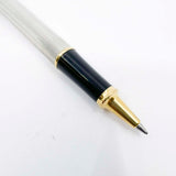 Cross Pinnacle Sterling Silver Barleycorn Rollerball - Made in USA Circa 1999
