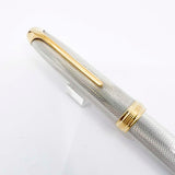 Cross Pinnacle Sterling Silver Barleycorn Rollerball - Made in USA Circa 1999