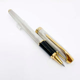 Cross Pinnacle Sterling Silver Barleycorn Rollerball - Made in USA Circa 1999