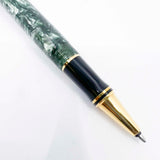 Parker Duofold Marbled Green Rollerball (Circa 1990)