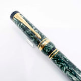 Parker Duofold Marbled Green Rollerball (Circa 1990)