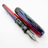 Pineider Arco Stilo Rainbow Fountain Pen Limited Edition  La Grande Belezza - Fine 14kt Gold Quill Nib