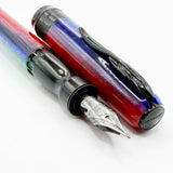 Pineider Arco Stilo Rainbow Fountain Pen Limited Edition  La Grande Belezza - Fine 14kt Gold Quill Nib