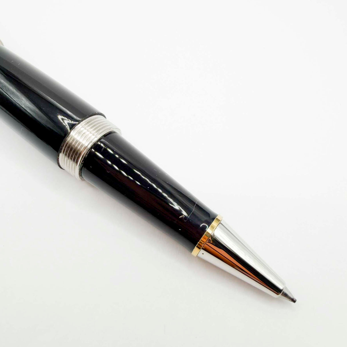 Underwood London Piccadilly Black Ebonite Rollerball Pen