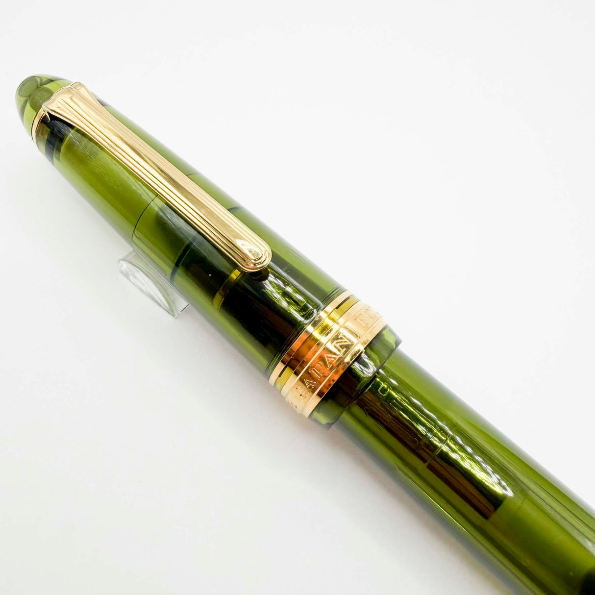 Sailor 1911L Large Kagero Green Limited Edition Fountain  Pen (A 2020 Pen Boutique Exclusive) - Broad 21kt Gold Nib