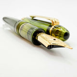 Sailor 1911L Large Kagero Green Limited Edition Fountain  Pen (A 2020 Pen Boutique Exclusive) - Broad 21kt Gold Nib