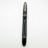 OMAS Ogiva  Museum of Modern Art New York Black Fountain Pen -  Fine 18kt Gold Nib