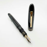 OMAS Ogiva  Museum of Modern Art New York Black Fountain Pen -  Fine 18kt Gold Nib