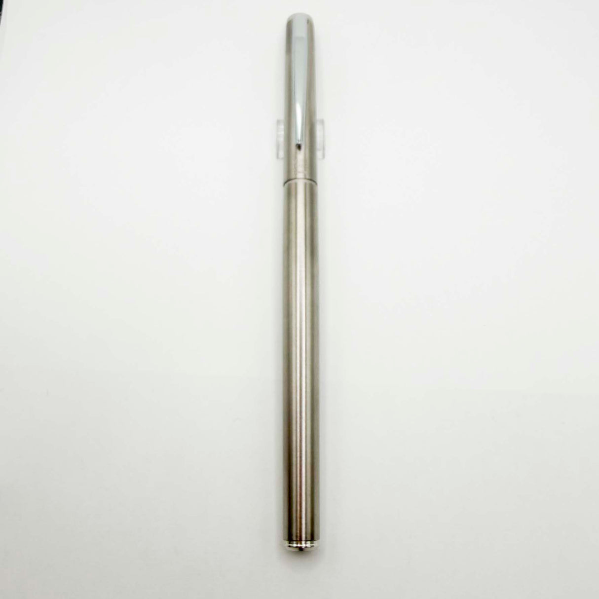 Montblanc Quick Pen/aka Early Noblesse Fountain Pen -  Brushed Stainless Steel - Extra Fine Stainless Steel Nib