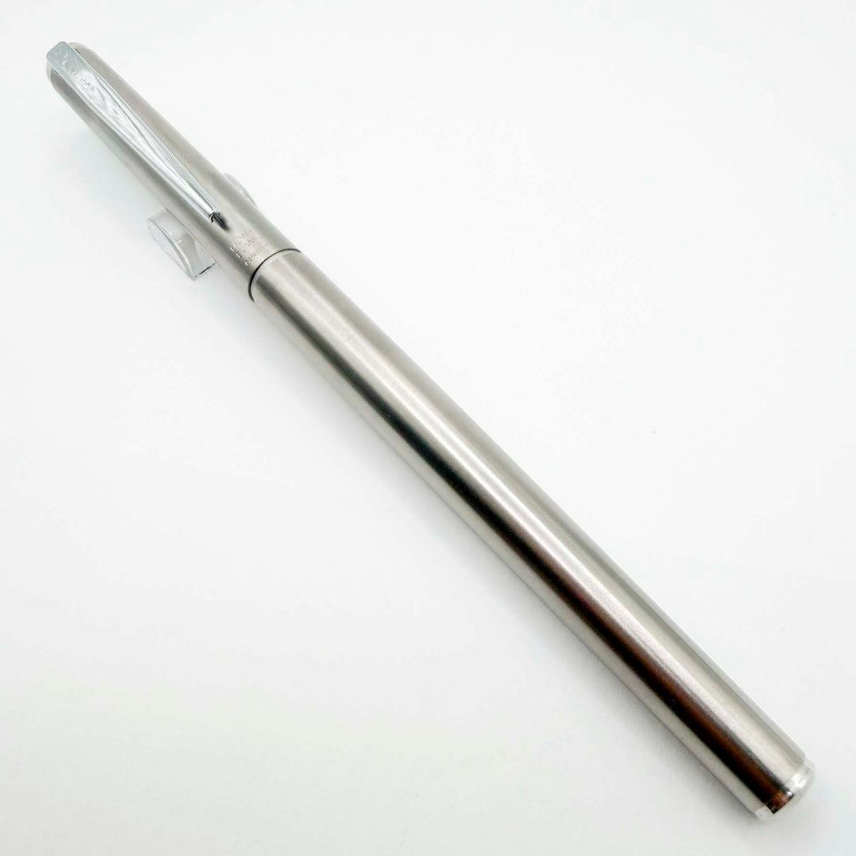 Montblanc Quick Pen/aka Early Noblesse Fountain Pen -  Brushed Stainless Steel - Extra Fine Stainless Steel Nib