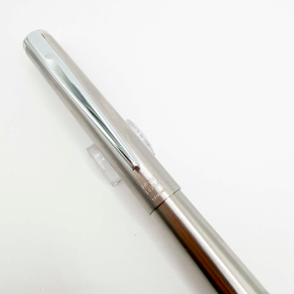 Montblanc Quick Pen/aka Early Noblesse Fountain Pen -  Brushed Stainless Steel - Extra Fine Stainless Steel Nib