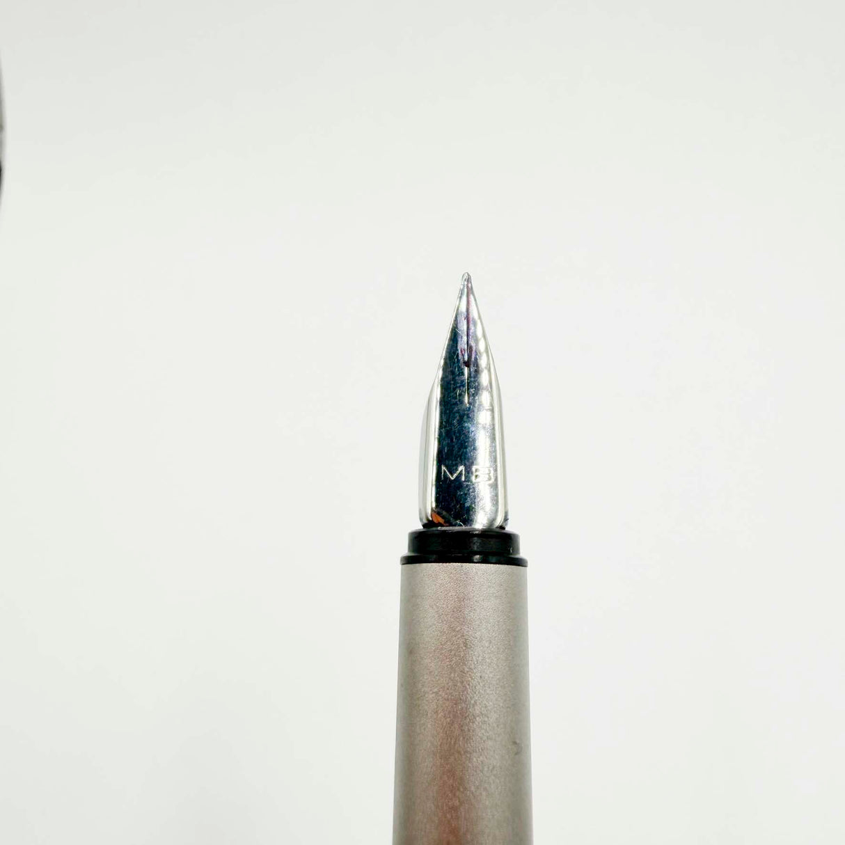 Montblanc Quick Pen/aka Early Noblesse Fountain Pen -  Brushed Stainless Steel - Extra Fine Stainless Steel Nib