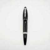 Underwood (London) Piccadilly Black Ebonite Fountain Pen - Fine 14kt Gold Nib - Cartridge Fill Only