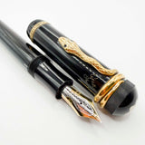 Montblanc Agatha Christie Vermeil Writer Series Limited Edition Fountain Pen - Fine 18kt Gold Nib