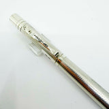 Yard-O-Led Viceroy Standard Barley  Sterling Silver .925 Fountain Pen - Fine 18kt Gold Nib